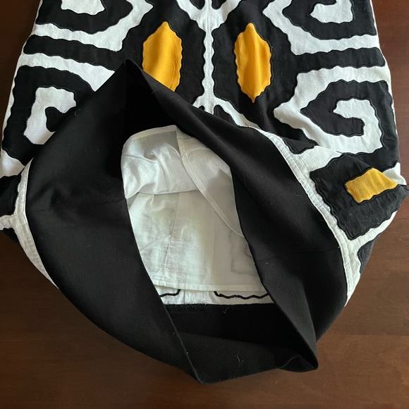 Diane Von Furstenberg DVF Cookie Tahitian Maze Print Cotton Tank Dress Size 2 - Picture 11 of 11